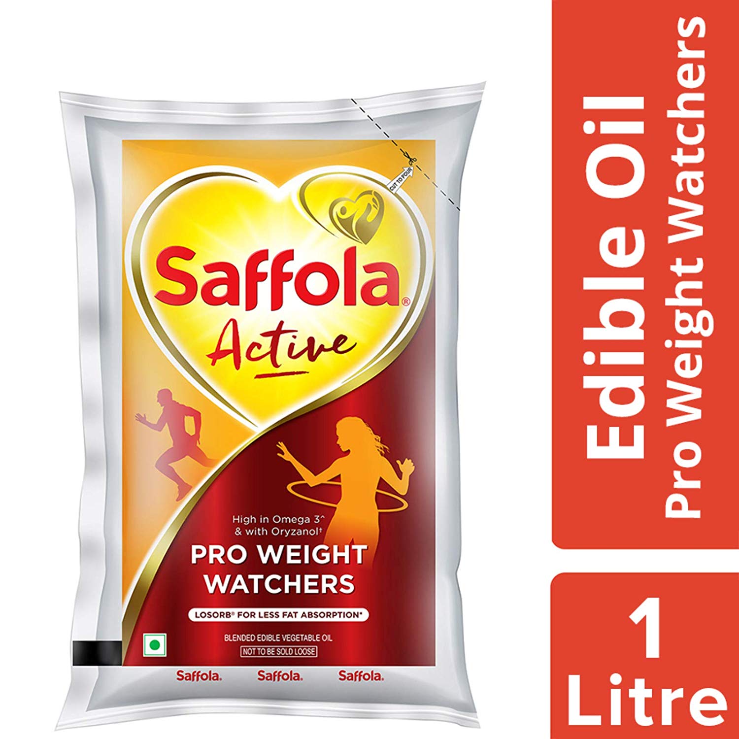 Saffola Active Oil Pouch