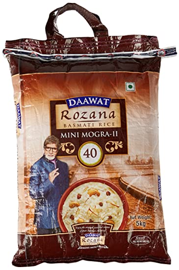 Daawat Rozana Mini Mongra 2 Basmati Rice