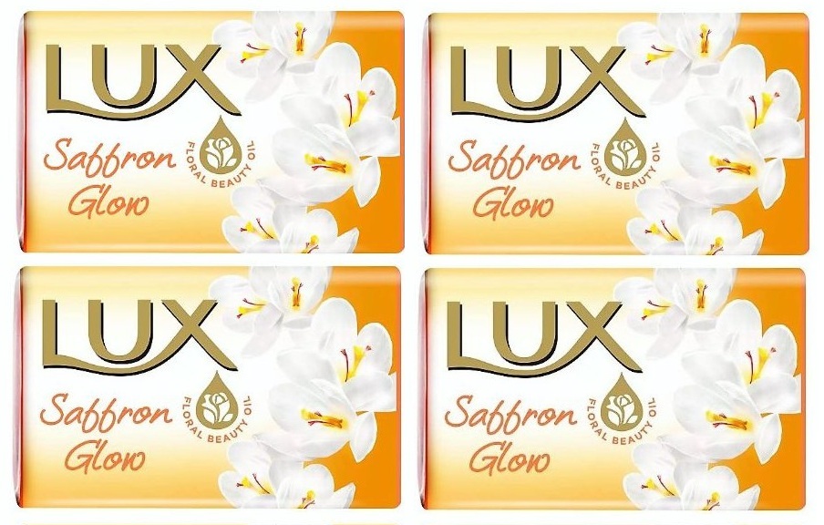 Lux Saffron Glow Soap