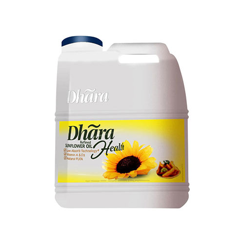 Dhara Sunflower Oil Jar