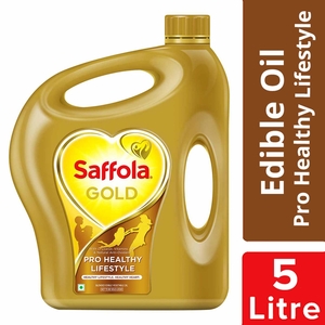 Saffola Gold Oil Jar