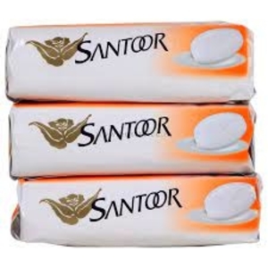 Santoor Soap White 