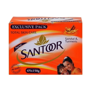 Santoor Soap Sandal & Turmeric 